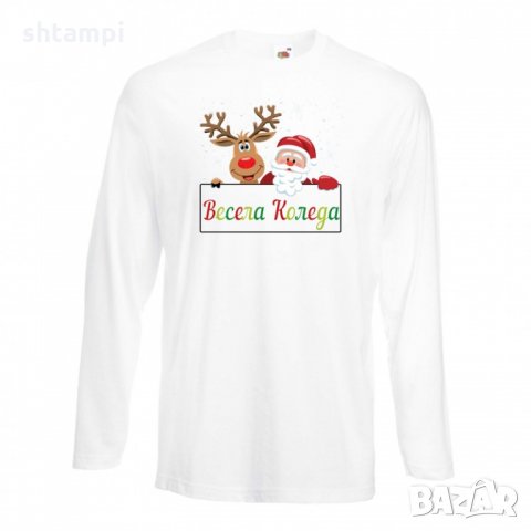 Мъжка тениска Коледа Весела коледа 2, снимка 2 - Тениски - 34690034
