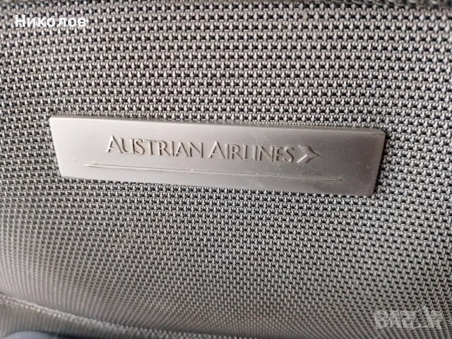 Куфар 2бр усилени колелца "AUSTRIAN AIRLINES" "50/35/25см" "20лв"!+Доставка!, снимка 8 - Куфари - 51917720