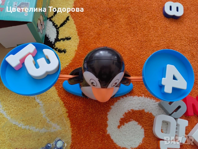 образователна игра везна за учене на цифрите и за смятане, снимка 2 - Образователни игри - 53573164