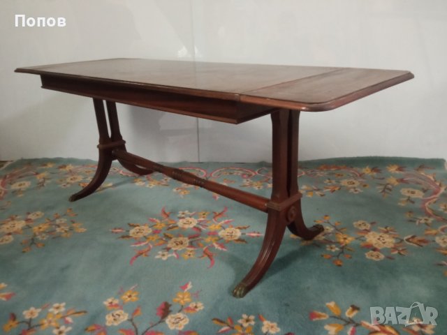  Старинна Холна маса, снимка 2 - Маси - 42214712