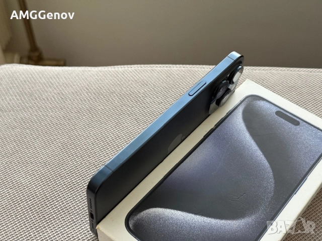 *512GB*Като Нов iPhone 15 Pro Max 512GB Blue Titanium, снимка 5 - Apple iPhone - 51995083