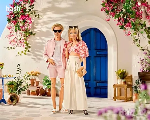 ​Две опаковки за кукли Барби и Кен за  модни дрехи за курорти с бански костюми, колекционерски, снимка 1