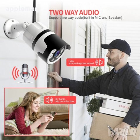 Robocam FULLHD 5MPX WiFi IP камера за външен монтаж видеонаблюдение, снимка 5 - IP камери - 35991890