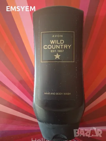 Душ гел за тяло и коса WILD COUNTRY за НЕГО 