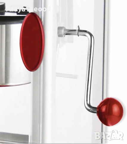 Домашна ретро машина за пуканки Emerio POM-120650 / 360 W, снимка 3 - Други - 53858212