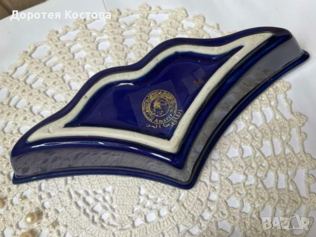 Красива порцеланова кутия за бижута , снимка 7 - Антикварни и старинни предмети - 49327928