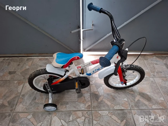 Детски велосипед Racer-14цола, снимка 2 - Велосипеди - 47162350