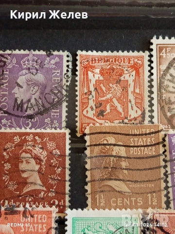 Стари пощенски марки от цял свят смесени АМЕРИКАНСКИ ПРЕЗИДЕНТИ за КОЛЕКЦИЯ 51959, снимка 5 - Филателия - 53201023