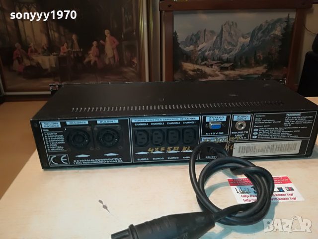 OMNITRONIC DISCO LIGHT-GERMANY 2003221759, снимка 6 - Ресийвъри, усилватели, смесителни пултове - 36171451