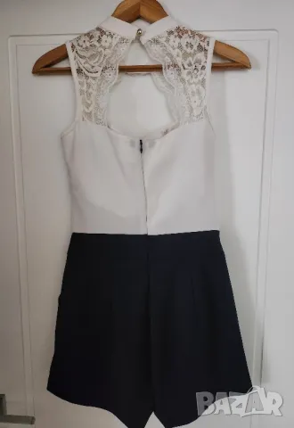 Късо гащеризонче с дантела, снимка 3 - Гащеризони - 50420287