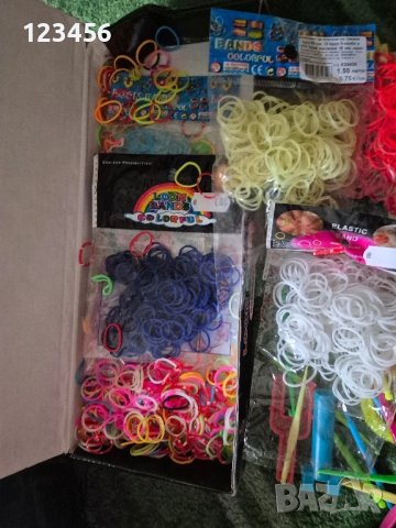 Приспособления за правене на гривнички, снимка 4 - Образователни игри - 50920317