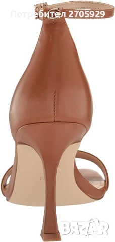 Guess кафяви сандали от естествена кожа, номер 39, снимка 3 - Дамски обувки на ток - 51235081