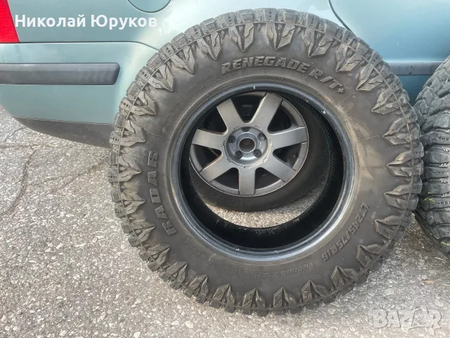 Продавам 4бр. Гуми 245/75/16 RADAR Renegade R/T+ 