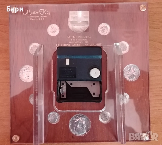 Часовник със сребърни американски монети от 1964г., снимка 8 - Колекции - 52103758