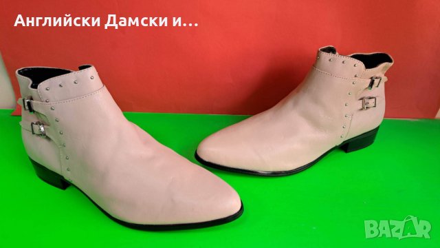 Английски дамски боти естествена кожа-NEXT , снимка 3 - Дамски боти - 39009232