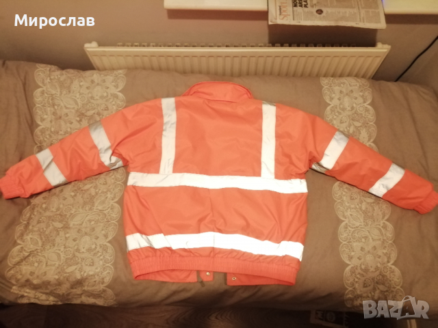 зимно Hi-Vis светлоотразително яке, снимка 2 - Якета - 36250696