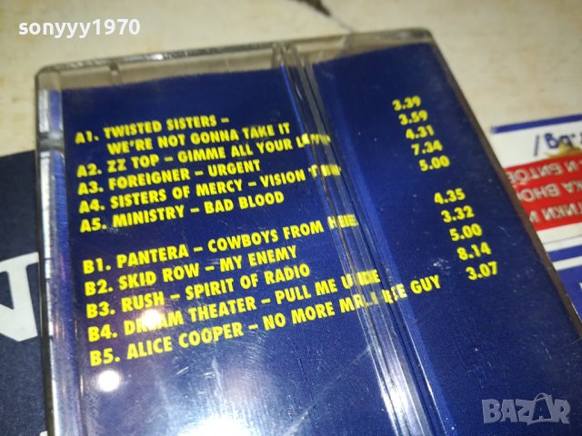 ROCK HITS PLANET-ОРИГИНАЛНА КАСЕТА 2109231631, снимка 11 - Аудио касети - 42271847