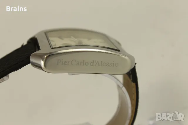 PIER CARLO D'ALESSIO Мъжки Кварцов Дизайнерски Хронограф, снимка 7 - Мъжки - 49020223