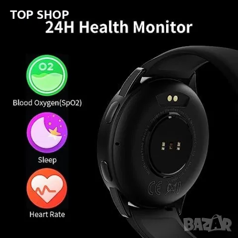 Нов Смарт часовник със сензорен екран за фитнес тракер/Спорт Подарък, снимка 4 - Смарт гривни - 50038578