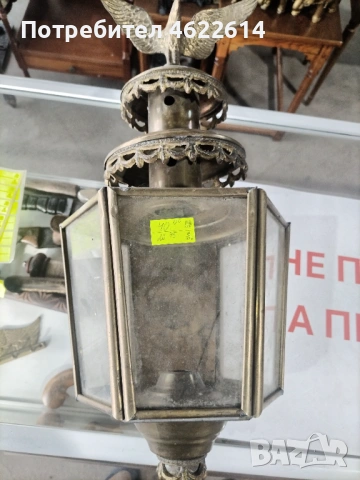 МНОГО КРАСИВ БРОНЗОВ ФЕНЕР С ОРЕЛ , снимка 2 - Колекции - 53007559