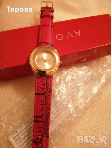 Дамски часовник с кожена каишка , снимка 2 - Дамски - 34643698