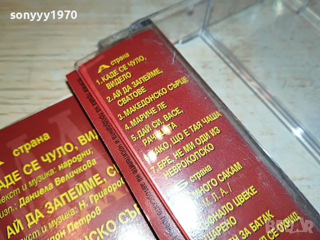 СИТЕ БЪЛГАРИ ЗАЕДНО 4 3003221230, снимка 16 - Аудио касети - 36281304