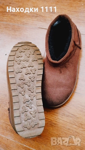 Топли и удобни обувки боти тип UGG, номер 38, почти нови, снимка 5 - Дамски боти - 53210707