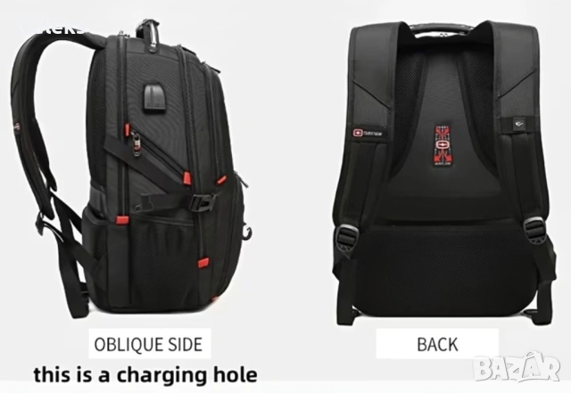 Мъжки големи професионални раници•Универсални, удобни и функционални!, снимка 10 - Раници - 53671692