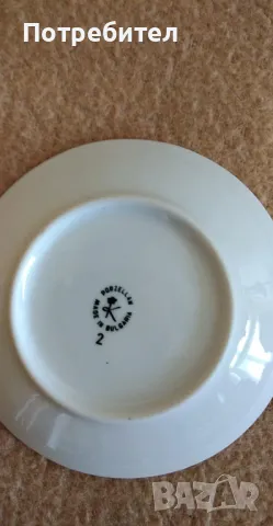 Български порцеланови чинии за допълване, снимка 3 - Чинии - 45865926
