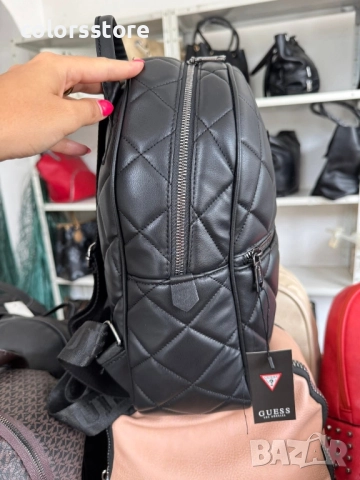 Черна раница Guess/SG125x, снимка 4 - Раници - 51680963