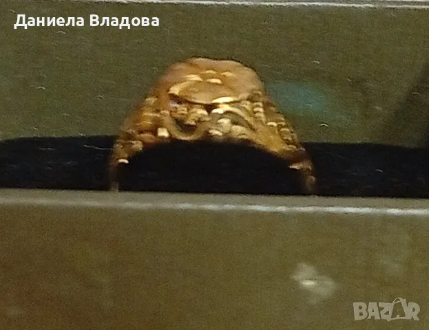 Златен дамски пръстен, снимка 3 - Пръстени - 56183893