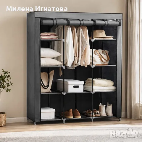 Спален гардероб с цип и 3 разделения, снимка 3 - Други стоки за дома - 55955805