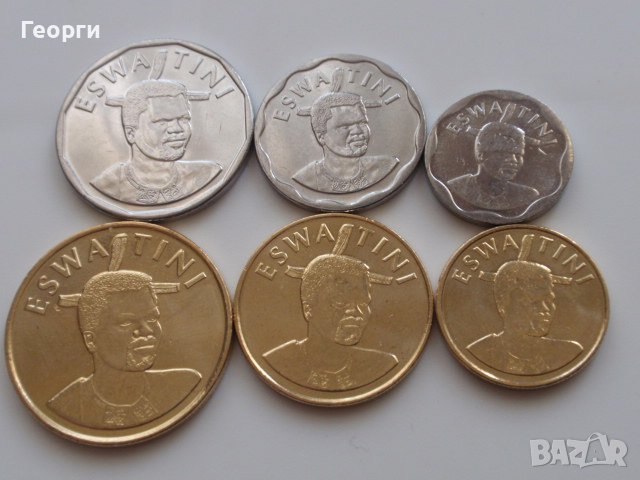 сетове монети (Есватини, Мавритания, Сао Томе и Принсипи, Таджикистан, Туркменистан), снимка 2 - Нумизматика и бонистика - 41816055