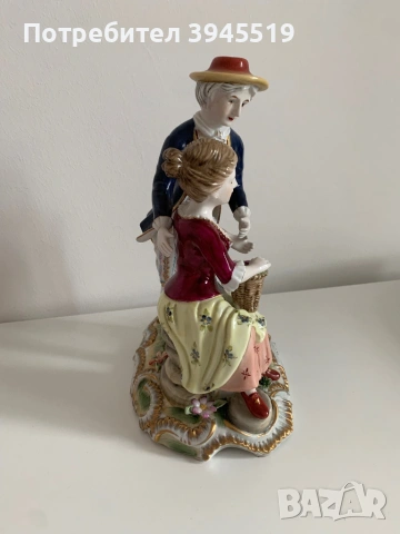 Meissen/Майсън порцеланова фигура, снимка 6 - Колекции - 53666726