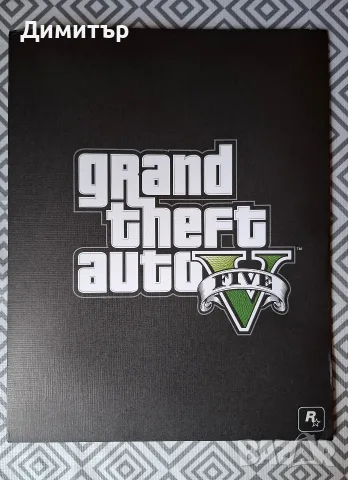 GTA 5 СЕТ Постери/Стикери/Папка от играта за PS 4 /PS5, снимка 2 - Аксесоари - 56099612