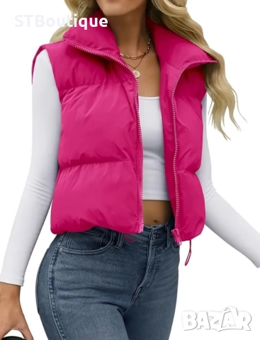 🖤🤍 ЕЛЕГАНТЕН ДАМСКИ ЕЛЕК –🌈 в 10-Цвята 🌈 | STBoutique 🤍🖤, снимка 3 - Елеци - 52332521