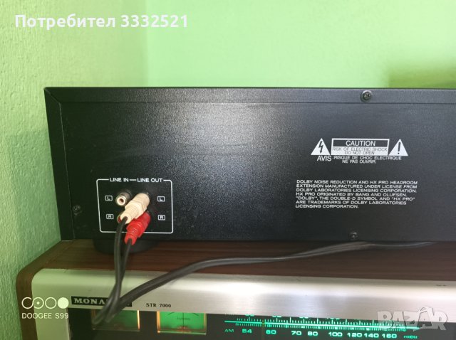 Касетен дек TEAC W-860R, снимка 2 - Декове - 42549517