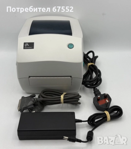 Термален принтер за етикети (на Еконт) и касови бележки Zebra GC420t