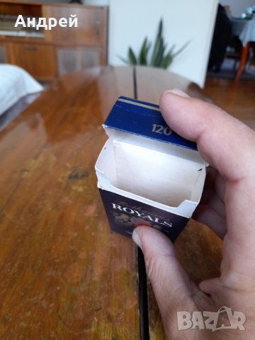 Стара кутия от цигари Rothmans #4, снимка 3 - Колекции - 42204205