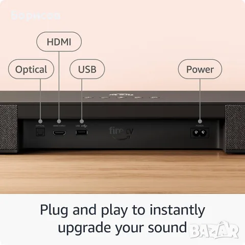 САУНДБАР-Amazon Fire TV Soundbar Plus, снимка 6 - Плейъри, домашно кино, прожектори - 55753031