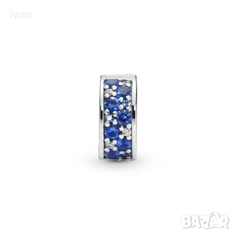 Pandora оригинален сребърен клипс добавка за гривна , снимка 3 - Гривни - 53074407