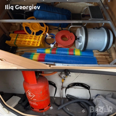 Каравана Swift Conqueror-Френска Спалня/Голям хладилник/Душ кабина/Солар/Mover/Форселт/Като нова, снимка 15 - Каравани и кемпери - 53689745