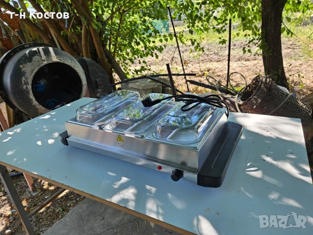 Бен-мари топло със сух нагревател отдолу 3бр. гастронорми 1/3 дълбочина 6.5см., снимка 9 - Обзавеждане на кухня - 50370704