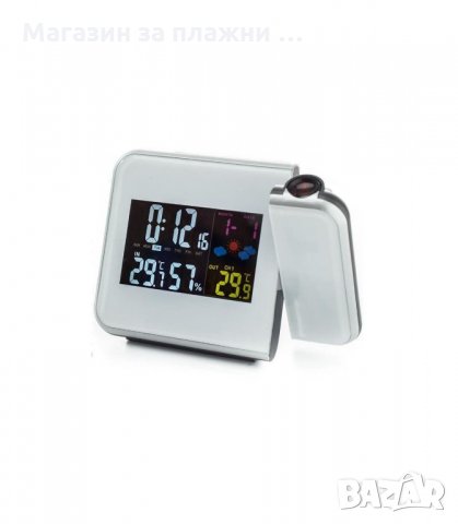 3 В 1 ПРОЖЕКЦИОНЕН ЧАСОВНИК, МЕТЕОСТАНЦИЯ И ТЕРМОМЕТЪР - код  8190, снимка 8 - Друга електроника - 34304294