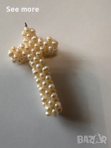 Нестандартно украшение с перли, снимка 3 - Колиета, медальони, синджири - 44156737