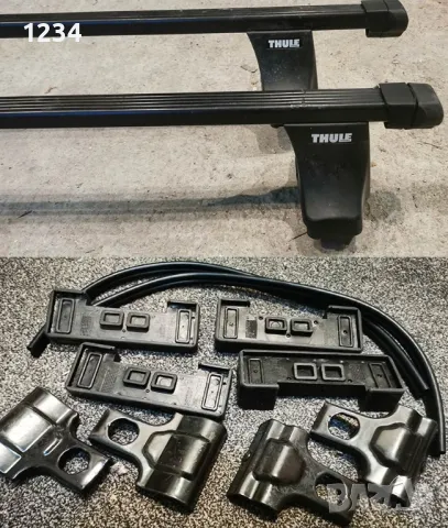 Багажник напречни греди THULE рейки за Фолкваген Голф 5 и 6 2004-2012г