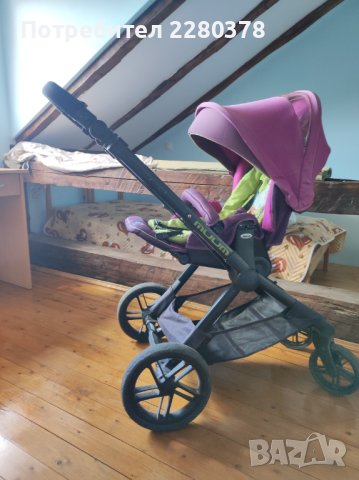 Бебешка количка с 2 коша , снимка 8 - Детски колички - 41917666