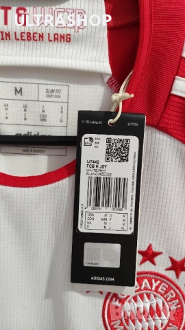 ✅НОВА Оригинална футболна фланелка на Байерн Мюнхен ✔️Оригинална Налични размери: L , снимка 4 - Футбол - 52519844