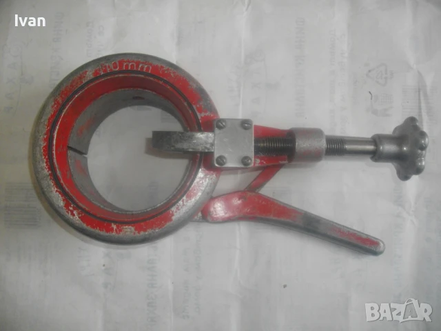 ПРОФЕСИОНАЛЕН ИНДУСТРИАЛЕН ТРЪБОРЕЗ ф110 мм АЛУМИНИЕВ ЗА РЯЗАНЕ НА ПЛАСТМАСОВИ ТРЪБИ, снимка 4 - Други инструменти - 50449447