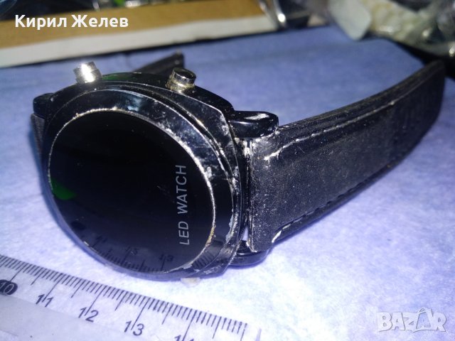 LED WATCH ЕЛЕКТРОНЕН МОДЕРЕН РЪЧЕН ЧАСОВНИК 33202, снимка 2 - Мъжки - 40442667